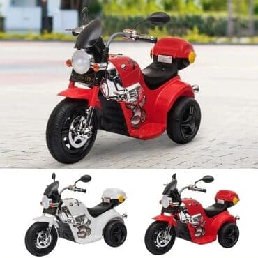 uşaq üçün matasklet: Yeni 3 təkərli motosiklet 4 yaşa qədər uşaqlar üçün akulmyatorlu — 2