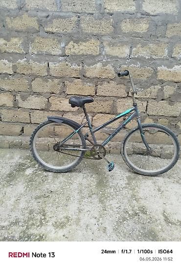 velosiped rambo 26: İki təkərli Uşaq velosipedi Stels, 24", sürətlərin sayı: 1 — 1