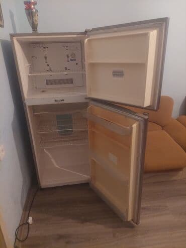 mini ventilyator: İki qapılı soyuducu - Rəng: paslanmayan polad/boz - Üst hissə — 3