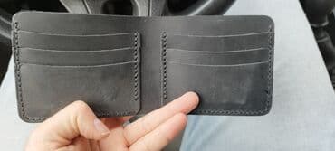 balaca qadın pul kisəsi: Pulqabı, Təbii dəri, Yeni — 14