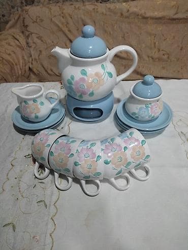 Çay dəsti, rəng - Ağ, Keramika lalafo.az -da Çay dəsti, rəng - Ağ, Keramika