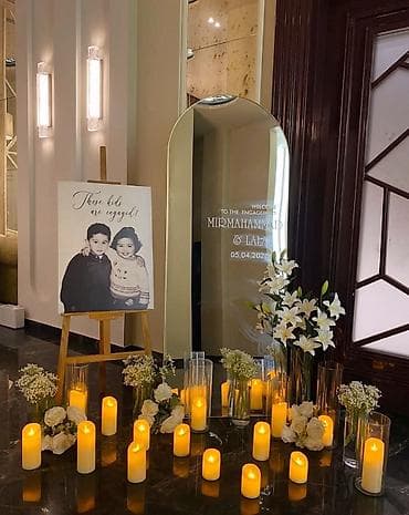 xına dekorları: Kürsü Dekor Dekor kirayesi 150azn ( şeher daxili) — 1