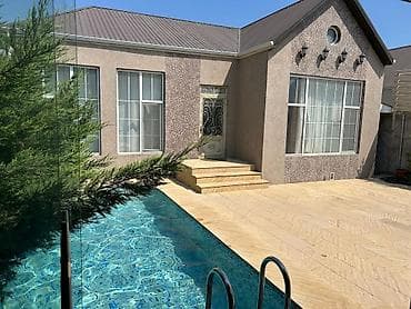 mingecevirde ev: Bakı, 2 kv. m, 4 otaqlı, Hovuzlu, Su — 2