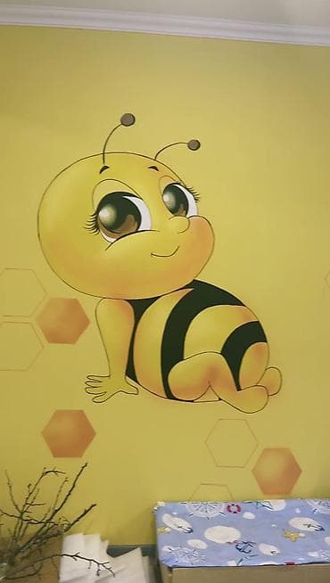 Mebel üçün boyalar: Divar rəsimlərinin çəkilməsi🎨 WhatsApp aktiv yazın bizə və ya zəng — 6