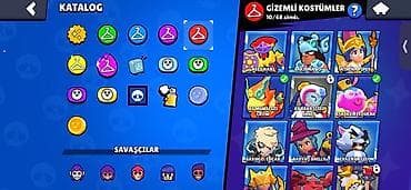 drag nano: Brawl Stars oyun hesabı - Kupa: 26,841 (ən yüksək 26,859), Liga: II - — 4