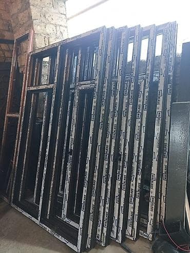 Məhəccərlər: PVC pəncərə və qapı profilləri, hazır çərçivələr vatsap aktivdir - — 2
