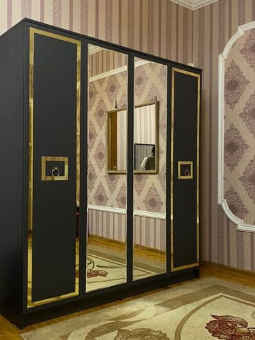 балконный шкаф: Новый, Распашной, 4 двери Прямой шкаф, Шкаф-вешалка, Азербайджан — 3