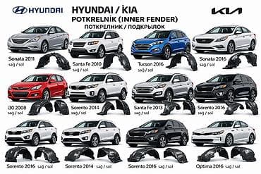 Hyundai/Kia avtomobilləri üçün ön/ arxa potkrelnik potkrelnik