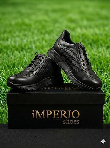 IMPERIO Shoes – polklassik üslubda kişi ayaqqabısı - Material: təbii — 1