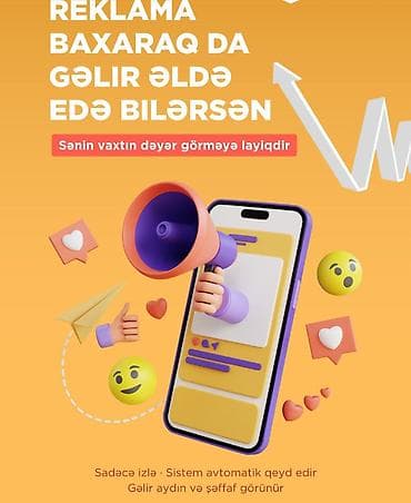 i̇ş axtariram: Bax, Qazan, Zövq Al! 💸 📱 Sadəcə reklama baxaraq pul qazanmaq — 2