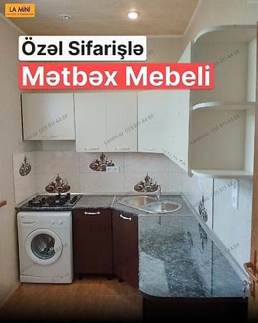 Özəl sifarişlə mətbəx mebeli - Fərdi layihələndirmə: Məkana uyğun — 1
