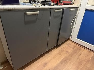 кухна мебель: Mətbəx üçün dolab dəsti - Kuxna mebeli + lavabo + ocaq(hamsi bir — 2