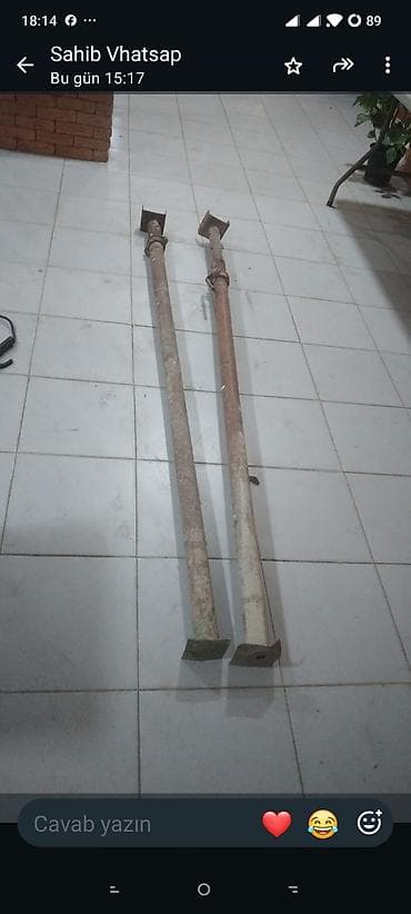 Metal məhsulları: Abalovka alti danqiratlar 10 ədəddir.Qiymet 1 ədədinə — 1