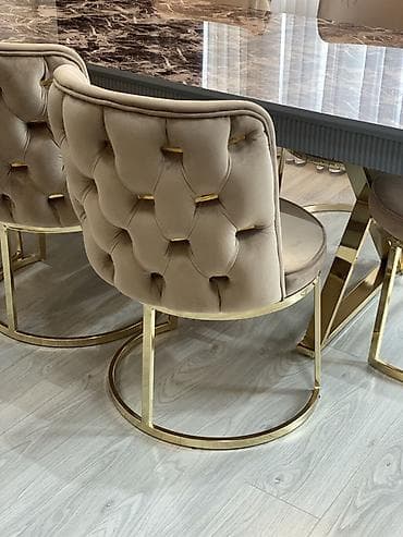 komputer masası: Qonaq otağı üçün, Qatlanmayan, rəng - Bej Stul — 1