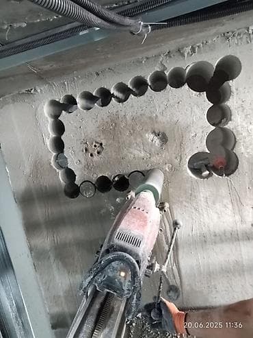 plasmas qapi: Beton kəsimi və deşmə xidməti - Armaturlu beton, monolit, panel, daş — 6