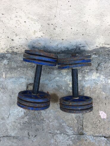 гантели для спорта: Qantellər, İşlənmiş — 1