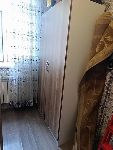 qoz: Oğlan və qız üçün, İşlənmiş, 2 təknəfərlik çarpayı, Dolab — 3