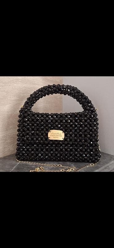 сумка из бусин своими руками: Сумка с короткой ручкой — 1