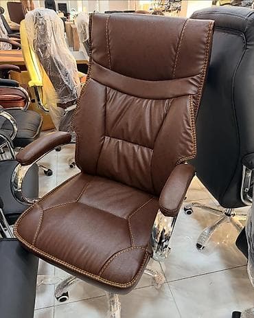 Ofis dolabları: Yeni, Təkərli, Qolları tənzimlənir, Dəri — 5