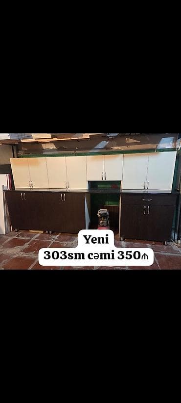 *YENİ Metbex mebeli SATILIR*‼️ Hazır əldədir Qiymet 350 manat Olcusu