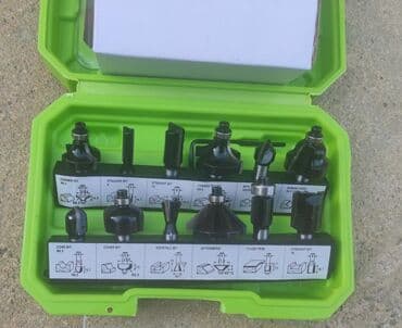 darvaza ikinci el: Frez başlığı yeni keyfiyyətli 8mm--12pcs — 1