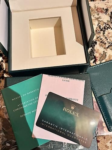 saat romanson: Qol saatı, Rolex, rəng - Mavi — 4