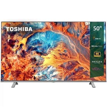 ekran qiymetleri: İşlənmiş Televizor Toshiba LED ekran 50" 4K (3840x2160), Ödənişli çatdırılma — 1