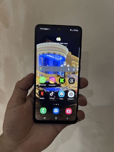 Foto və videokameralar: Samsung Galaxy A51, 64 GB, rəng - Qara, Barmaq izi, Face ID — 10