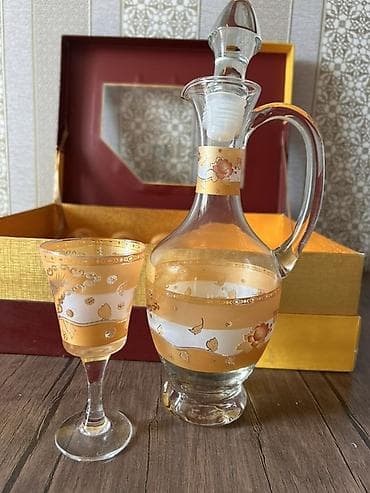 qab gulleri: Цвет - Золотой, Стекло, 1 л, Турция — 2
