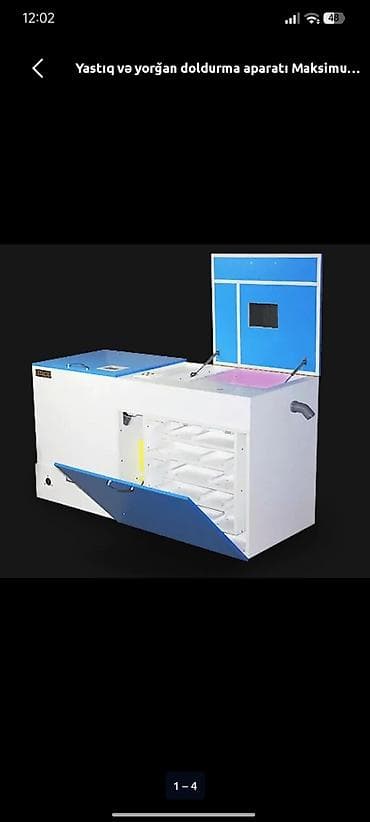 ventilyator mini: Yastıq və yorğan doldurma aparatı - Təyinat: yastıq, balış, yorğan və — 1