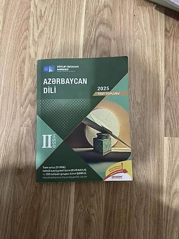 test kitab: Toplam dəyəri 70-80 azndi Aşağı yeri var Yarısı YENİ KİMİDİR bəziləri — 3