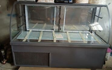 Soyuduculu vitrin – peşəkar ticarət avadanlığı - Ön və yanları