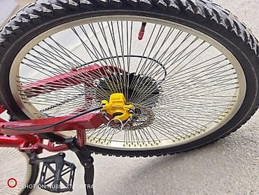 velosiped: OLYMPIA dağ velosipedi - Rəng: qırmızı - Çərçivə: amortizatorlu — 7