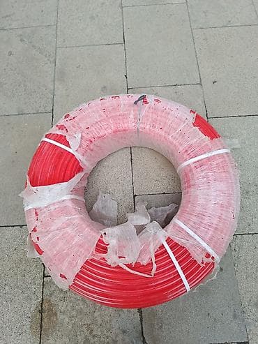 radiator temiri: Məhsul: BLANSOL AENOR sertifikatlı qırmızı boru (PE-X/PE-RT tipli — 1