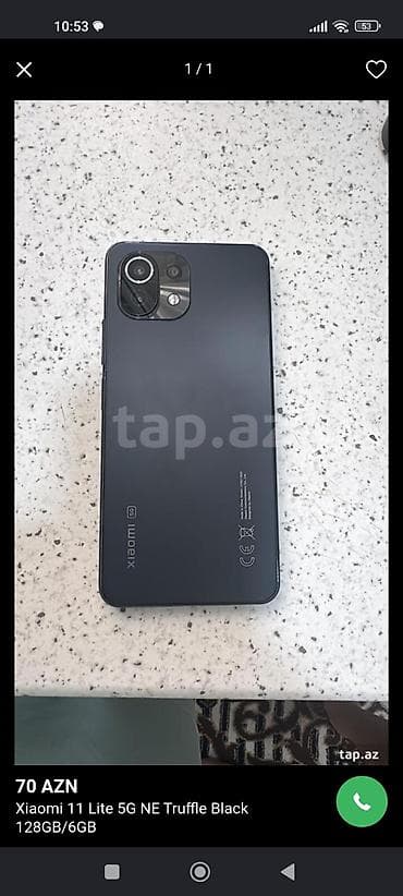 xiaomi mi11 t: Xiaomi Mi 11 Lite, 128 GB, rəng - Qara — 1