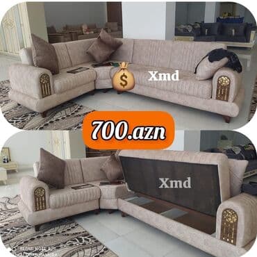 Masa və oturacaq dəstləri: Künc divan, Yeni
