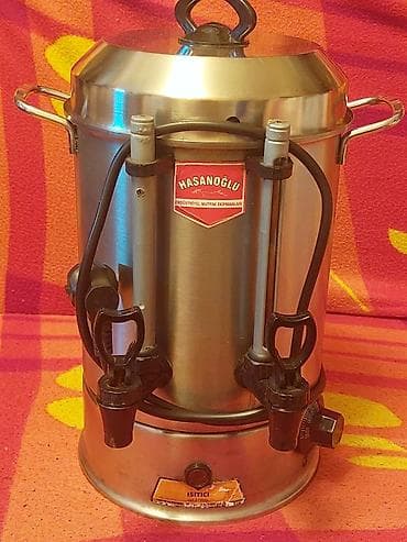 mis samovar: Hasanoğlu sənaye tipli elektrikli samovar/çəllək tipli içki — 1