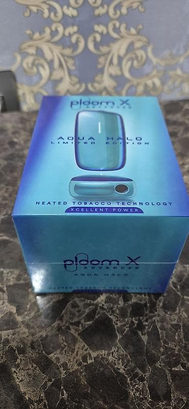 Личные вещи: Ploom X Advanced – Aqua Halo Limited Edition Məhsul təsviri: - Heated — 3