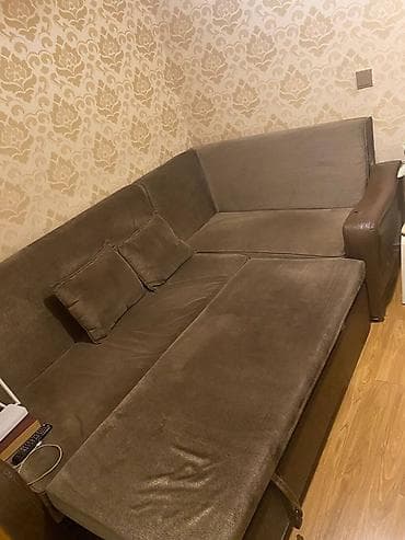 Divanlar: Künc divanı – çevrilən yatacaq funksiyalı — 2