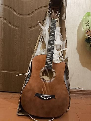 ucuz gitara satisi: Akuistik gitara – dreadnought korpuslu, kəsik (cutaway) dizaynlı — 5