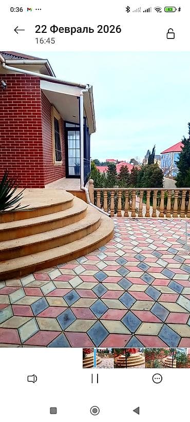 Bağ evi – geniş həyət və həyət abadlığı ilə Quyu suyu icmeli.Hovuz