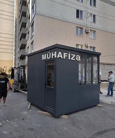 butkalar: Mühafizə postu – daşına bilən keşikçi kabinası - Təyinat: yaşayış — 3