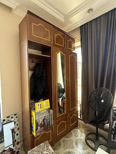 Giriş dolabı/şkaf sistemi - Material: ağac teksturalı laminat - Rəng — 2
