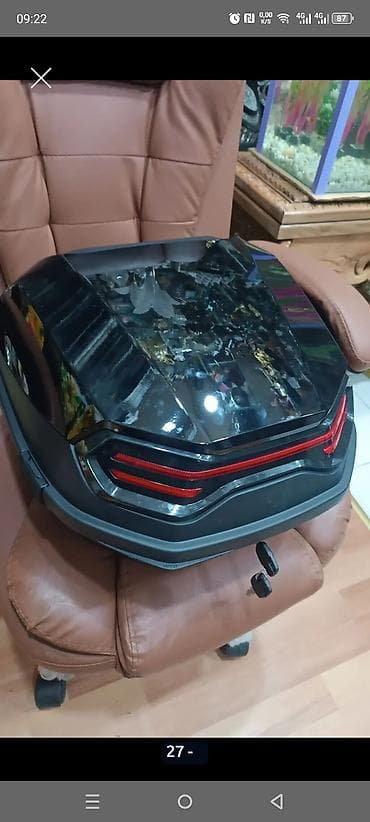 Baqajniklər: Motosiklet üçün arxa Baqajlar 35-azn 1-2-3-ce şəkildə olan baqajlar — 9