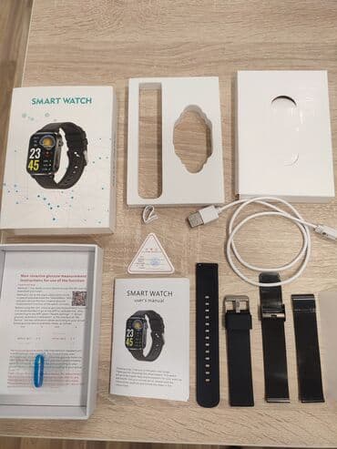 Очки: Б/у, Смарт часы, Сенсорный экран, цвет - Черный — 11