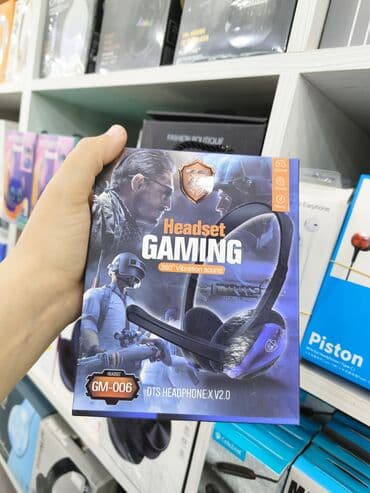 Микрофоны: GM-006 Gaming Headset - 360° Vibration Sound: Oyunda yönləri və — 1