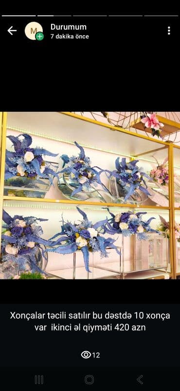 подарок на 8 марта: Məhsul: Xonça dəstləri və dekorativ təqdimat qutuları Təsvir: - — 5