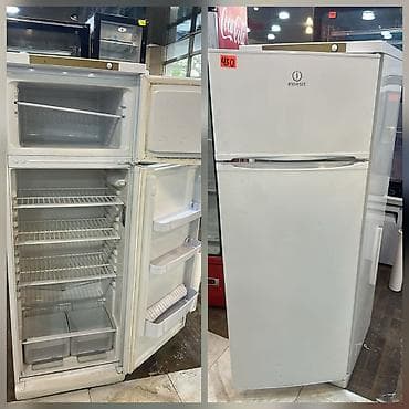 13 pro max letgo: 2 qapılı Indesit Soyuducu Satılır, rəng - Ağ — 1