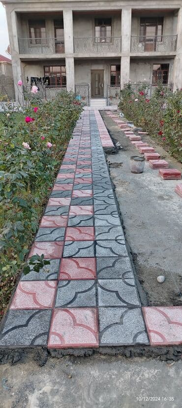 декоративный камень из гипса: Heyetlerin yigilmasi — 9