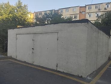 Beton divarlı, üstü örtülü qapalı qaraj/ankarı saxlanclaşdırma